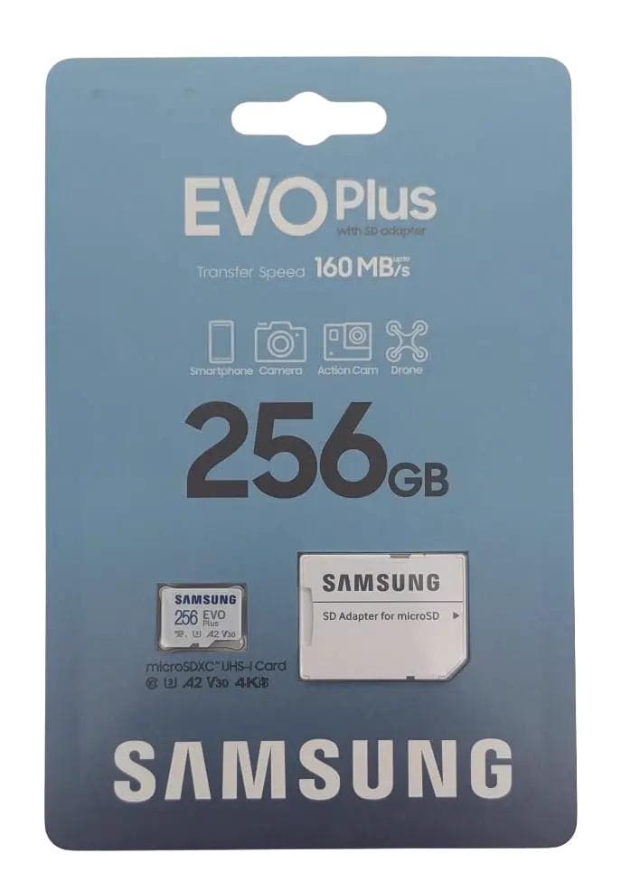 Samsung EVO Plus Micro SD 256GB - Nieuw/Ongeopend, Computers en Software, Harde schijven, Refurbished, Verzenden