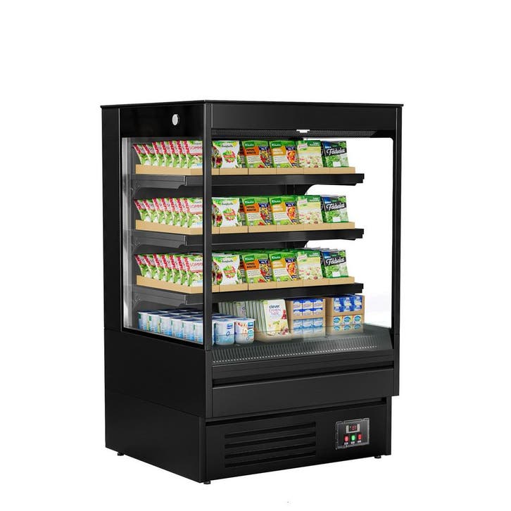 GGM Gastro | Supermarkt-Wandkoelmeubel - 900mm - 287 liter -, Witgoed en Apparatuur, Koelkasten en IJskasten, Verzenden