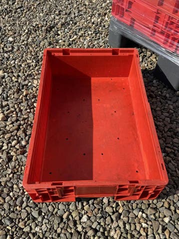 Stapelbak Euronorm gebruikt- 600 x 400 x H 150 mm (verste..., Verzenden