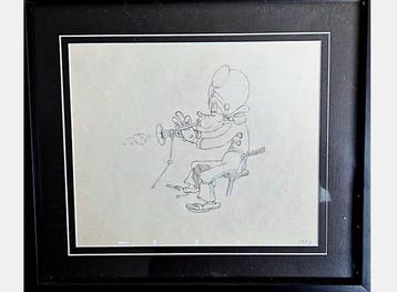 Walt Disney Studios - 1 Original drawing - Goofy - Mickeys, Nieuw