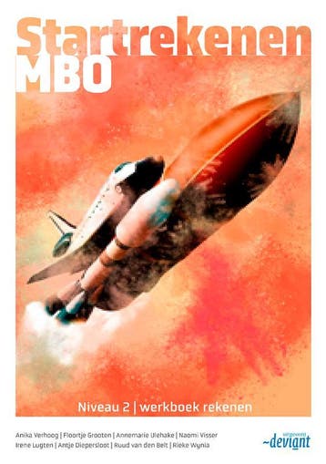 Studiereader Startrekenen MBO  werkboek niv. 2 9789463264631, Zo goed als nieuw