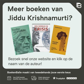 Wat doe jij met je leven ?! - Jiddu Krishnamurti, Verzenden, Gelezen, Jiddu Krishnamurti