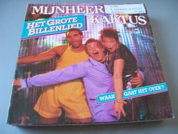 vinyl single 7 inch - Meneer Kaktus - Het Grote Billenlied, Cd's en Dvd's, Verzenden, Zo goed als nieuw