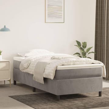 vidaXL Dekmatras 120x190x5 cm, Verzenden, Nieuw, Wit