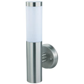 Tuin/Buitenlamp/Wandlamp Rond Mat Chroom 34.4x7.6cm RVS, Nieuw, Ophalen of Verzenden, Rvs, Hanglamp