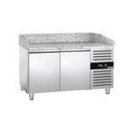 GGM Gastro | Pizzawerkbank ECO - 1500x800mm - granieten |, Verzenden, Nieuw in verpakking, RVS Meubilair