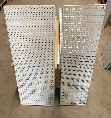 Tego Wandpaneel / Achterwand Geperforeerd, B100 x H40cm,, Gebruikt