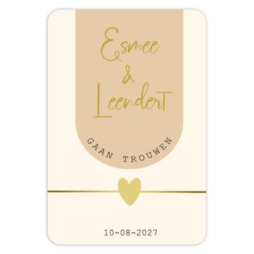 Trouwkaarten uitnodiging bruiloft - echt goedkoop!, Verzenden, Nieuw, Overige kleuren, Accessoires