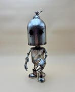 sculptuur, ***Robot*** - 41 cm - Metaal