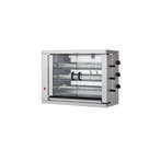 GGM Gastro | Gas kippengrill - 16kW - 3 spitten voor 18 |, Verzenden
