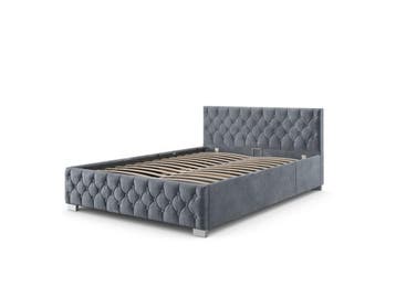 Veiling - Gestoffeerd Bed Nizza - 140 x 200 cm - Grijs, Nieuw