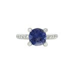 Witgouden ring van Bron Jewelry 14 karaat, Sieraden, Tassen en Uiterlijk, Ringen, Verzenden, Zo goed als nieuw, Goud