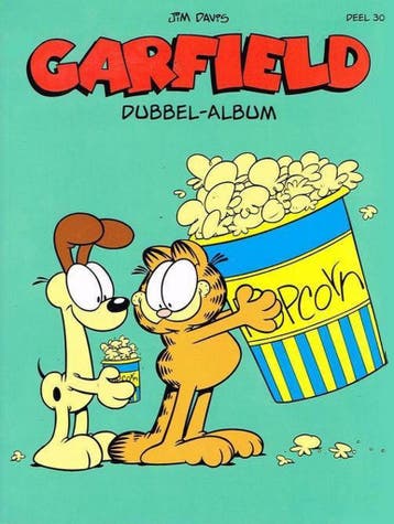 Garfield dubbel-album 30 / Garfield dubbel-album / 30 -, Boeken, Verzenden, Gelezen, Houten