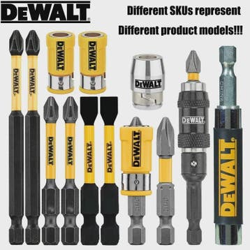 DEWALT Combinatie Set: PH2 Schroefbits & Verlengstukken (89m, Doe-het-zelf en Verbouw, Gereedschap | Boormachines, Verzenden, Nieuw