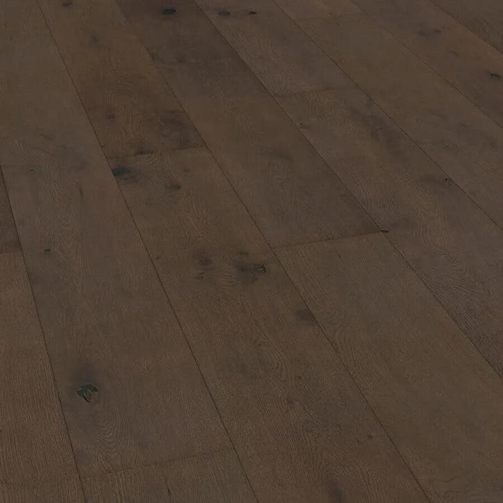 FLOER Hybride Hout 5012 Zwart Eiken Rustiek (23,3 cm) Parket, Huis en Inrichting, Stoffering | Vloerbedekking, Parket, Nieuw, Ophalen of Verzenden