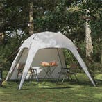 vidaXL Instant Tent 4-Person Quick-Release Grijs 260 x 260 x, Caravans en Kamperen, Tenten, Verzenden, Nieuw
