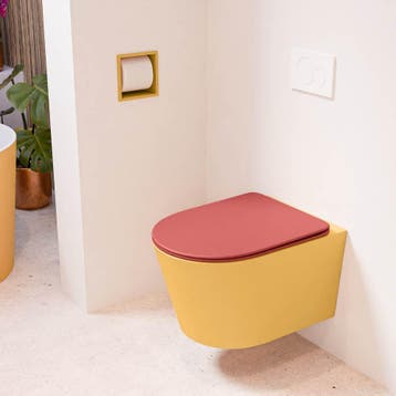 MONDIAZ LAVIE hangend toilet single fire rimless diepspoel, Doe-het-zelf en Verbouw, Ophalen of Verzenden, Nieuw, Overige typen