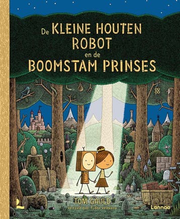 De kleine houten robot en de boomstamprinses - Tom Gauld, Verzenden, Gelezen, Tom Gauld