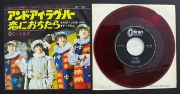 Beatles - And I Love Her / If I Fell (Japan) – Rare “2nd, Nieuw in verpakking