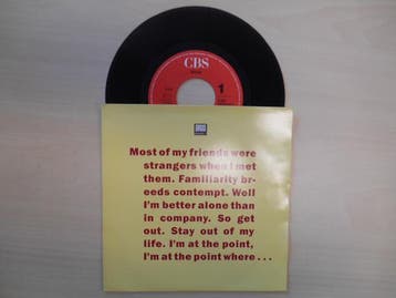 vinyl single 7 inch - Bros - I Quit, Verzenden, Zo goed als nieuw, 7 inch, Pop