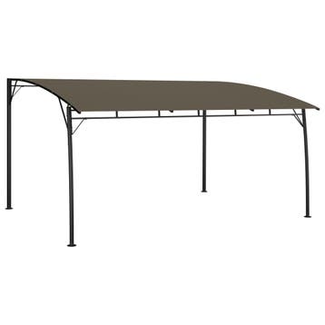 vidaXL Zonnescherm luifels 4 x 3 x 2,55 m Taupe, Verzenden, Nieuw