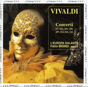 cd - Antonio Vivaldi - Concerti RV 133, 281, 286, 407, 51..., Verzenden, Zo goed als nieuw