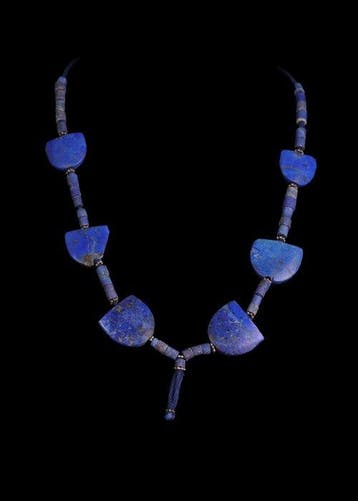 West-Aziatisch lapis lazuli Kralenketting (Zonder