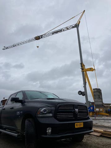 Bouwkraan te huur