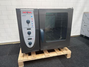 Rational combi steamer CM61 gas, Ophalen of Verzenden, Gebruikt, Ovens, Magnetrons en Steamers