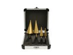 HSS Kegelboor Set - 4 Tot 39 Mm - 4 Delig - Stappenboor Set, Doe-het-zelf en Verbouw, Gereedschap | Boormachines, Ophalen of Verzenden
