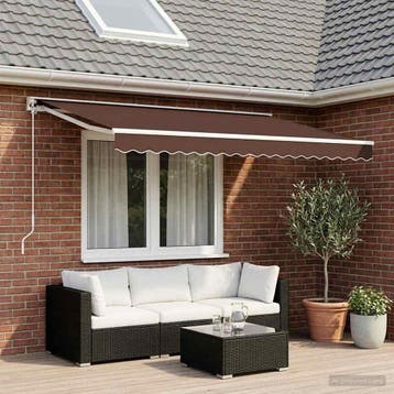 vidaXL Vervangingsdoek voor luifel 500x300 cm polyester, Verzenden, Nieuw