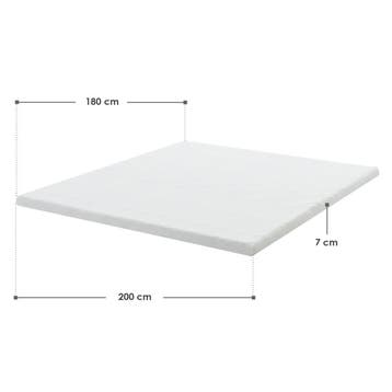 Topper / Matrastopper / Topmatras - 180 x 200 cm - H2 / H3 -, Verzenden, Nieuw