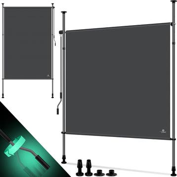 Klemluifel - Balkon luifel - Verticale luifel - 120x310 cm -, Tuin en Terras, Verzenden, Zo goed als nieuw