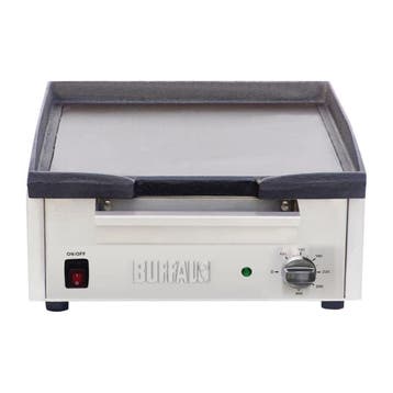 Buffalo elektrische bakplaat gietijzer 38 x 38,5cm 2800W, Verzenden, Nieuw in verpakking