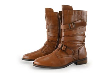 Frye Laarzen in maat 38 Bruin, Kleding | Dames, Schoenen, Hoge laarzen, Bruin, Verzenden, Zo goed als nieuw