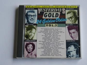 Yesterdays Gold vol.3 - 24 Golden Oldies, Cd's en Dvd's, Ophalen of Verzenden, Zo goed als nieuw