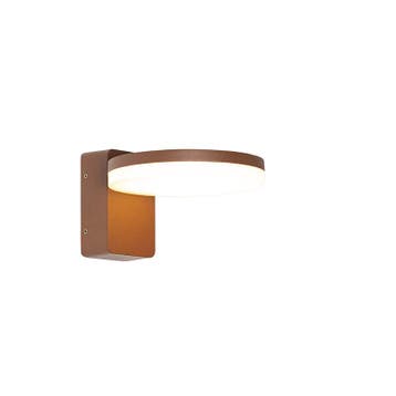 Moderne buiten wandlamp roestbruin incl. LED IP54 - Esmee, Verzenden, Nieuw, Aluminium