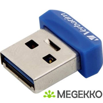 Verbatim Store n Stay Nano 32GB USB Stick - Blauw, Verzenden, Nieuw