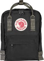 Fjallraven Kanken Mini Rugzak 7 liter - Black - Striped, Verzenden, Nieuw