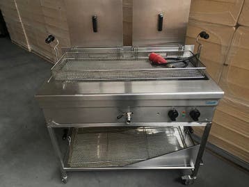Giorik 10kW Bakkerij oliebollen vis friteuse - oliebollenbak, Zakelijke goederen, Verzenden, Gebruikt, Fornuis, Frituur en Grillen