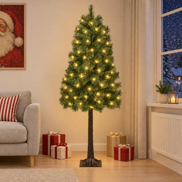 vidaXL Kunstmatige Inklapbare Kerstboom 180 cm 300 LEDs, Diversen, Verzenden, Nieuw