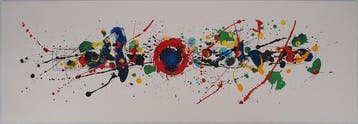 Sam Francis (1923-1994) - Harmonie de couleurs : Hommage à