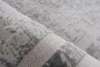 Vintage Vloerkleed | Paris | Kader | Zilver | 160x230 cm, Verzenden, Nieuw