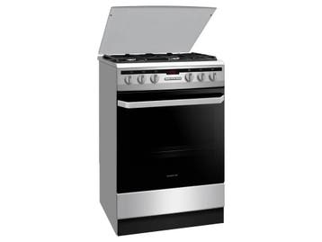 Inventum VFG6034WGRVS - Vrijstaand Fornuis - 4 Branders -, Verzenden, Zo goed als nieuw