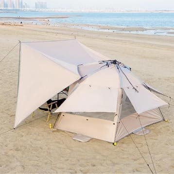 3-4 Persoons Pop-up Tent Automatisch UV Outdoor Camping, Caravans en Kamperen, Tenten, Verzenden, Nieuw