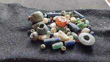 Oudegyptisch naar Romeins Glas meer dan honderd oude kralen