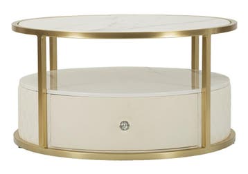 KOFFIETAFEL SHARON CM Ø 75X40, Ophalen of Verzenden, Nieuw