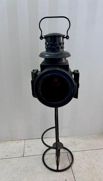 Lantaarn - IJzer - OSMEKA Railroad Lamp, Antiek en Kunst