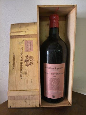 1994 Giuseppe Rainoldi, Superiore Inferno riserva barrique -, Nieuw