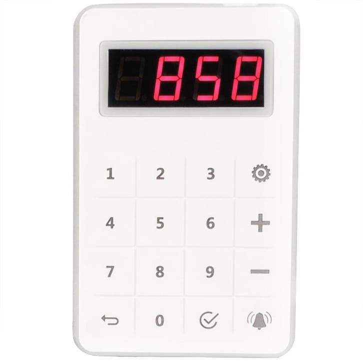 Retekess Oproepsysteem-toetsenpaneel - kunststof - stil,..., Auto-onderdelen, Elektronica en Kabels, Nieuw, Ophalen of Verzenden